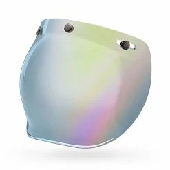 Discount 🌟 Visors Bell Visor 3 Snap Bubble Silver Iridium 😍