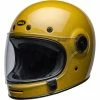 Buy 😀 Fiber Bell Bullitt Gold Flake Helmet 💯