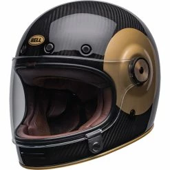 Brand new ✨ Fiber Bell Bullitt Carbon Tt Helmet Black Gold 🎉