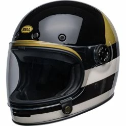Discount 🔥 Fiber Bell Bullitt Atwyld Helmet Black Gold 😉