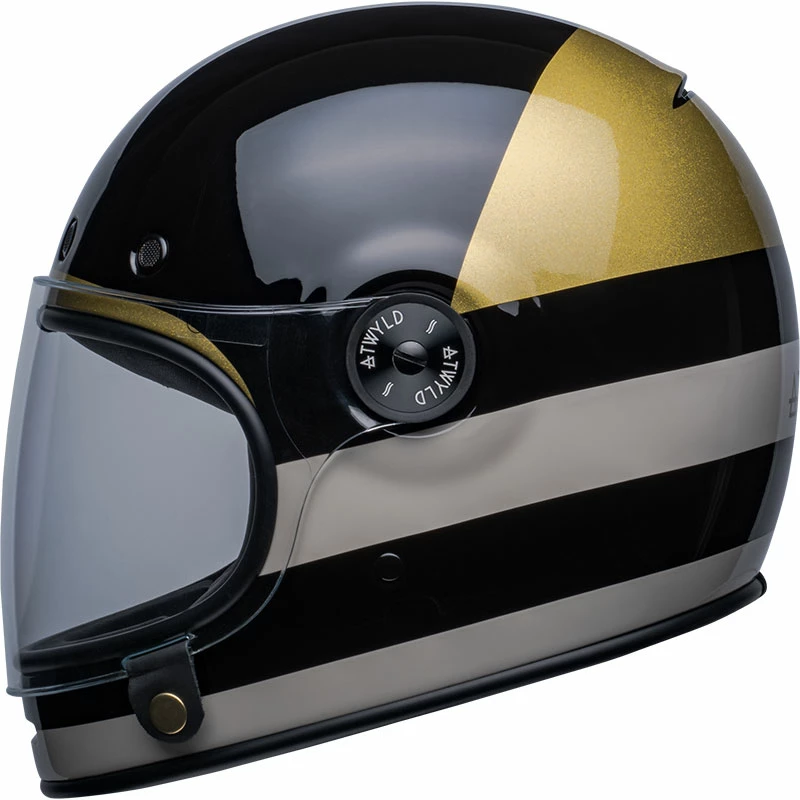 Discount ๐ฅ Fiber Bell Bullitt Atwyld Helmet Black Gold ๐ - Image 2