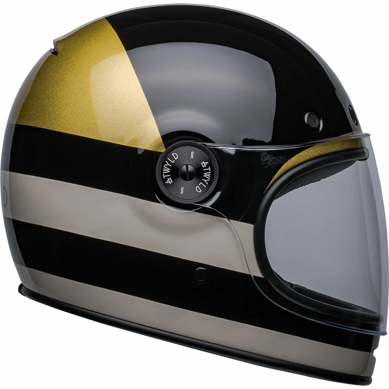 Discount ๐ฅ Fiber Bell Bullitt Atwyld Helmet Black Gold ๐ - Image 3