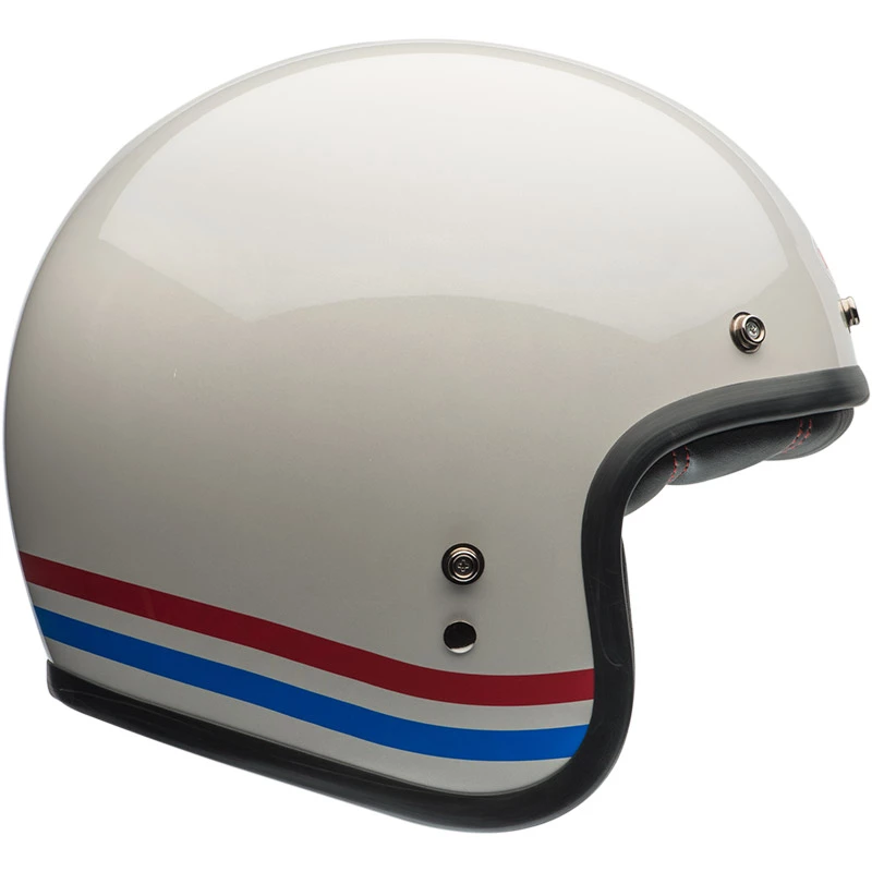 Discount 🤩 Bell Custom 500 Stripes Helmet White 😉 - Image 4