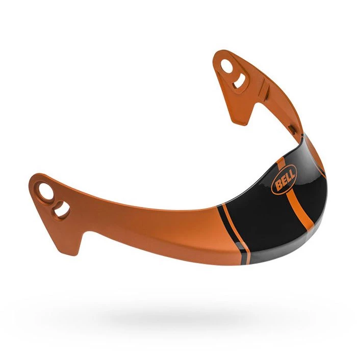 Budget ๐ Visors Bell Eliminator Peak Rally Orange ๐