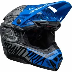 Flash Sale 🧨 Fiber Bell Moto-10 Spherical Fasthouse Ditd Ltd Helmet Blue ✔️