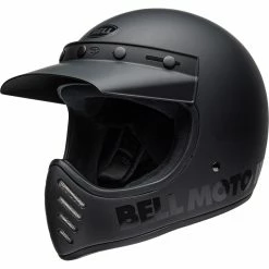 Budget โจ Fiber Bell Moto-3 Classic Blackout Ece6 Helmet Black Matt ๐