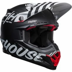 Cheapest 🎉 Fiber Bell Moto-9s Flex Fasthouse Flex Crew Helmet Black ⌛