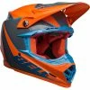 Flash Sale 🧨 Fiber Bell Moto-9s Flex Sprite Helmet Orange Grey 🔔