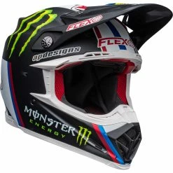 Wholesale 💯 Fiber Bell Moto-9s Flex Tomac Replica 22 Helmet Black 🎁