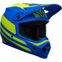 Flash Sale ✔️ Plastic Bell Mx 9 Mips Disrupt Helmet Classic Blue Yellow 🌟
