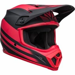 Buy 😉 Plastic Bell Mx 9 Mips Disrupt Helmet Matt Black Red 🧨
