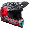 Coupon 🥰 Plastic Bell Mx 9 Mips Tagger Splatter Helmet Bright Red ✨