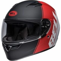 Flash Sale 😀 Plastic Bell Qualifier Ascent Helmet Black Matt Red ⌛