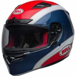 Wholesale 🎁 Plastic Bell Qualifier Dlx Mips Classic Helmet Navy Red ❤️