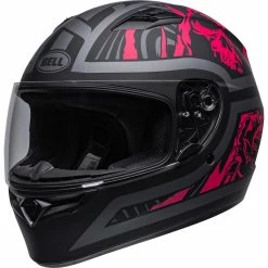 Budget 🛒 Plastic Bell Qualifier Rebel Helmet Black Matt Pink 🔔