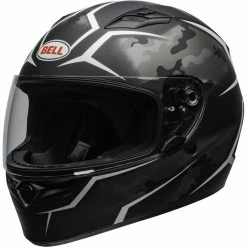 Outlet ⭐ Plastic Bell Qualifier Stealth Helmet Camo Black White ⭐
