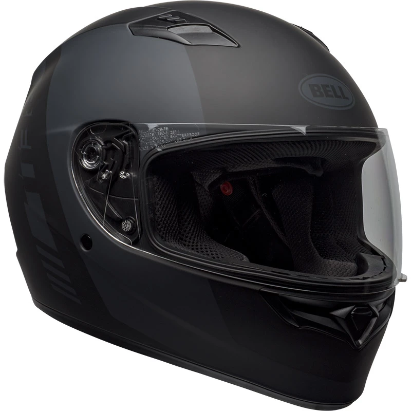Discount π Plastic Bell Qualifier Turnpike Helmet Black Matt Grey βοΈ - Image 2