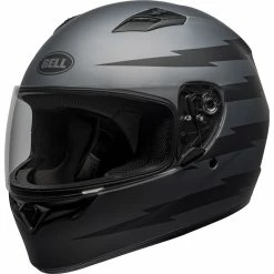 Best deal 🎁 Plastic Bell Qualifier Z-ray Helmet Grey Matt Black ⭐