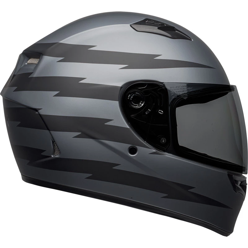 Best deal ๐ Plastic Bell Qualifier Z-ray Helmet Grey Matt Black โญ - Image 3