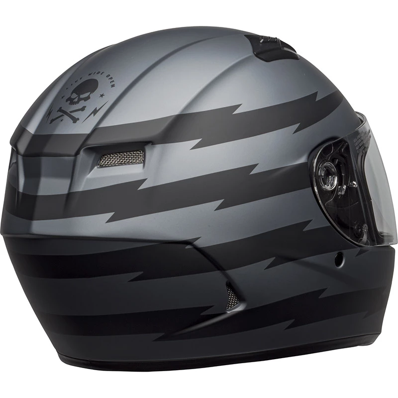 Best deal ๐ Plastic Bell Qualifier Z-ray Helmet Grey Matt Black โญ - Image 4