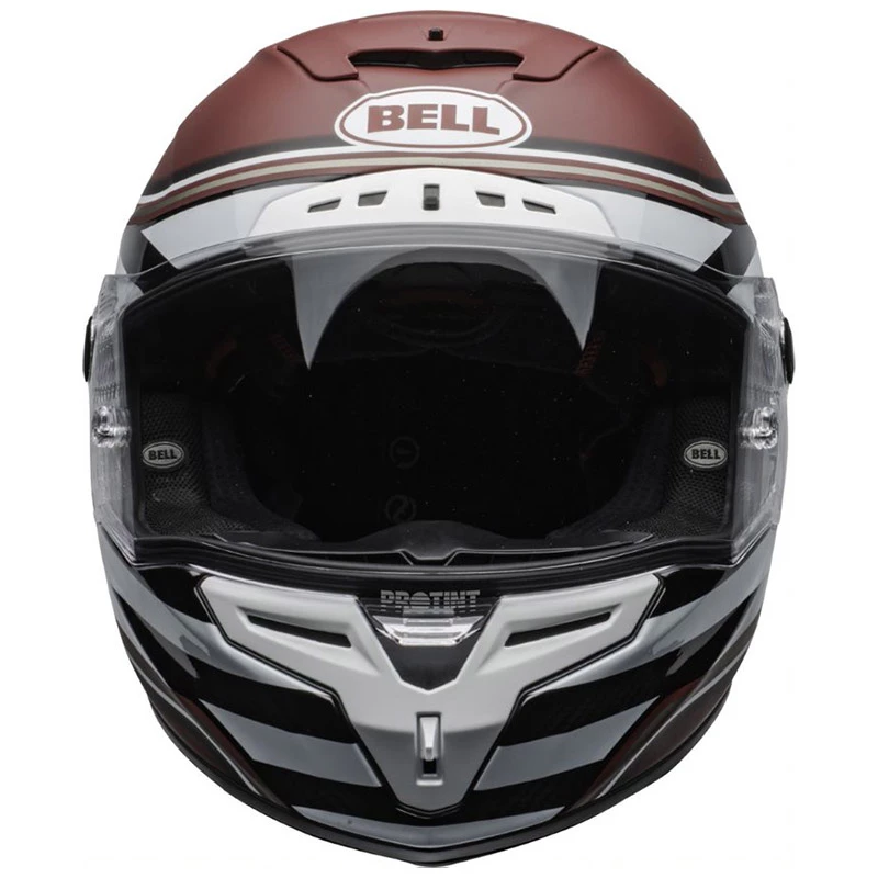 Discount ✨ Fiber Bell Race Star Flex Dlx Rsd The Zone Helmet Red ❤️ - Image 4