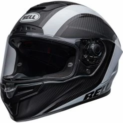 Budget ⭐ Fiber Bell Race Star Flex Dlx Tantrum 2 Helmet Black White 🧨