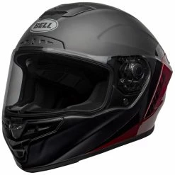 Budget 🎁 Fiber Bell Star Dlx Mips Shockwave Helmet Black Red ✔️