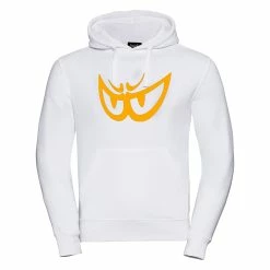 Wholesale ⭐ Fleeces Berik Fc Eye Hoodie White Orange ❤️