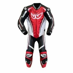 Discount 🔔 Leather One Piece Berik Gp Pro Air Suit White Red ⭐