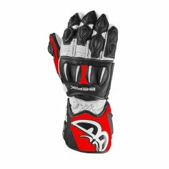 Discount 🎉 Racing Berik Track 2.0 Gloves White Fluo Red 🔔