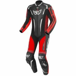 New ✨ Leather One Piece Berik Rsf Tech Suit Black White Red Fluo 😍