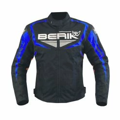 Deals 😍 Textile Berik Supersonic Jacket Black White Blue 🌟