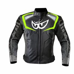 Discount 🛒 Textile Berik Supersport Jacket Black Yellow Fluo 😀