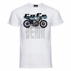 Outlet 🎁 T 👕 Shirts Berik 2.0 Cafè Racer Tee Blue ✨