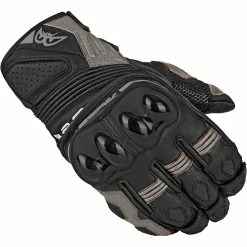 Outlet ❤️ Racing Berik Sprint 2.0 Leather Gloves Black Grey 🔔