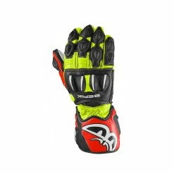 Budget ❤️ Racing Berik Track 2.0 Gloves Black White Fluo Red Fluo Yellow 😍