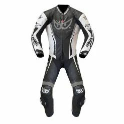 Discount 🤩 Leather One Piece Berik Monza 2.0 Suit Black White Grey 🎁