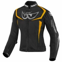 Promo 🤩 Textile Berik Bad Eye Lady Jacket Black Orange White 🌟