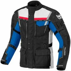 Cheap 🧨 Textile Berik Torino Jacket Black Blue Red White 🔥