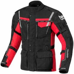 Hot Sale ✔️ Textile Berik Torino Jacket Black Red 🎉