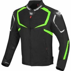 Wholesale 🔥 Ventilated Berik X-speed Jacket Black Fluo Green ⌛