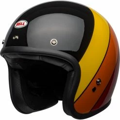 Best Sale 🛒 Bell Custom 500 Rif Helmet Black Yellow Orange Red 😍